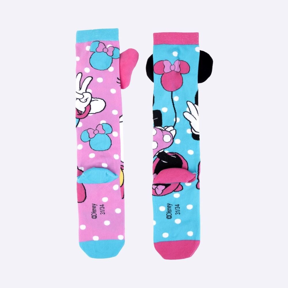 Meias Minnie Disney com laço — modelos sortidos
