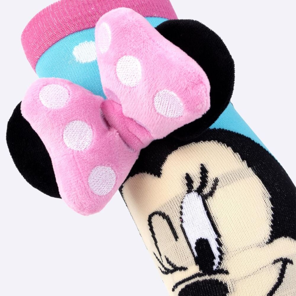 Meias Minnie Disney com laço — modelos sortidos