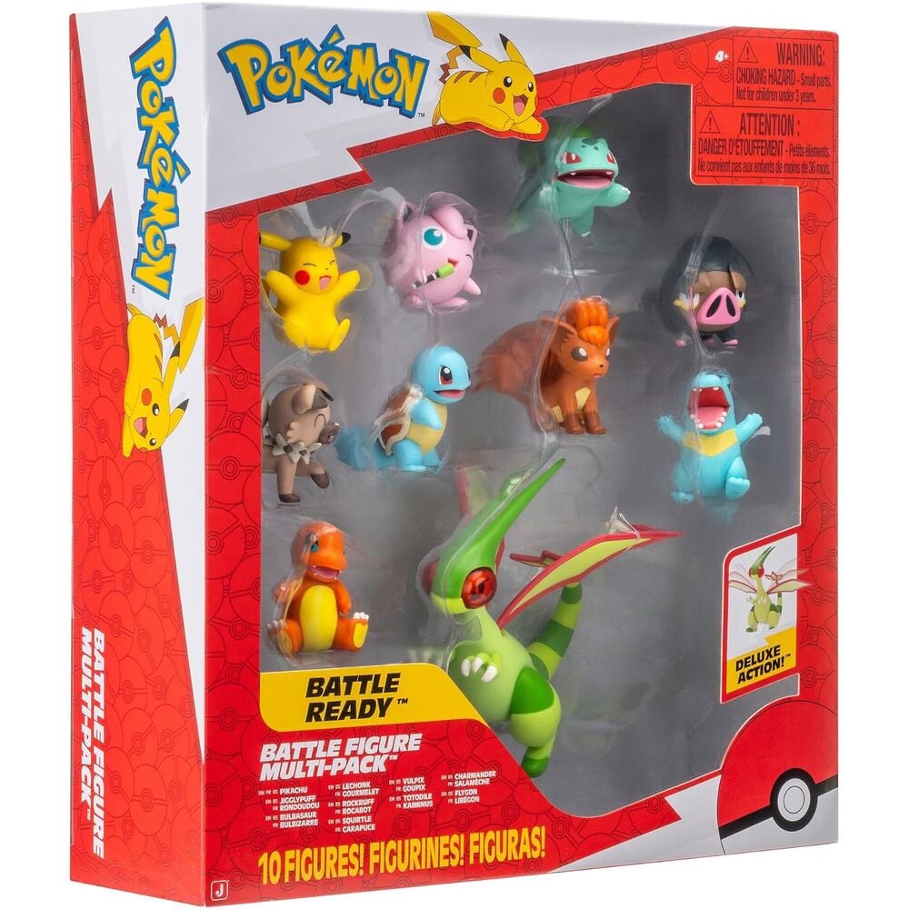 Conjunto 10 figuras Battle Ready Pokémon — imagem 4