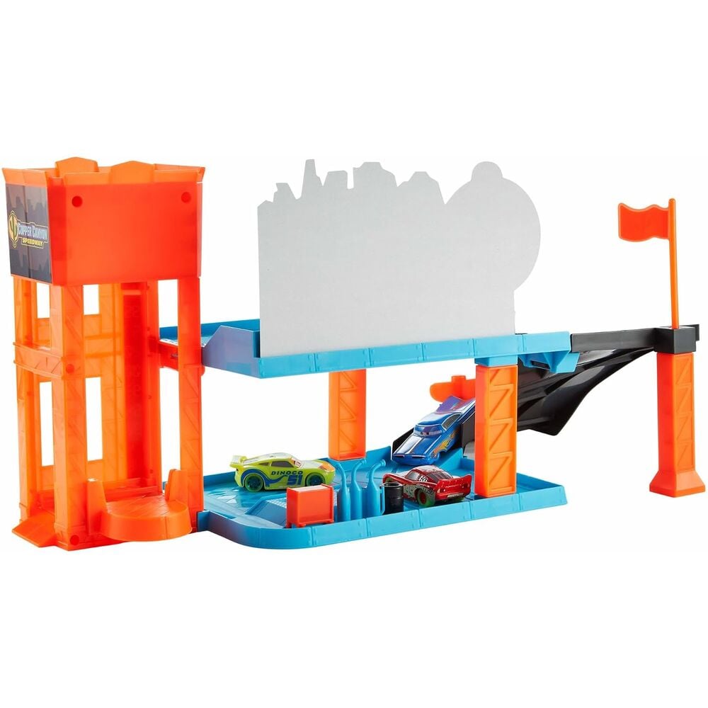 Oficina Copper Canyon Cars Disney Pixar com 3 carros — imagem 2