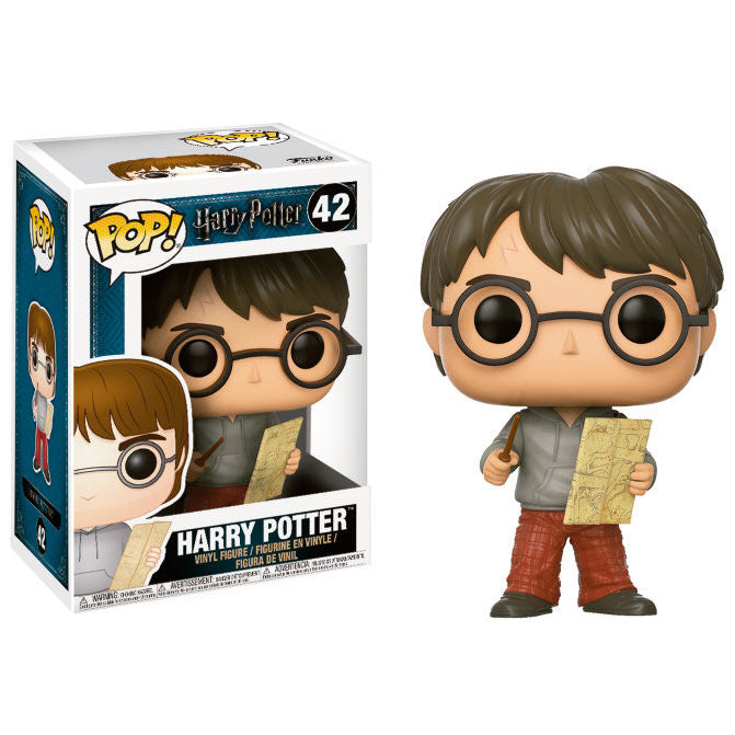 POP Figure Harry Potter Harry with Marauders Map