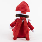 Parte traseira e alças da mochila The Elf on the Shelf
