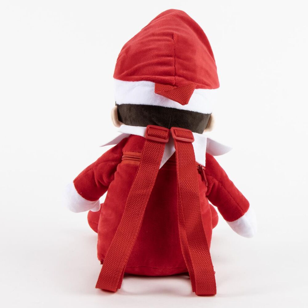 Parte traseira e alças da mochila The Elf on the Shelf