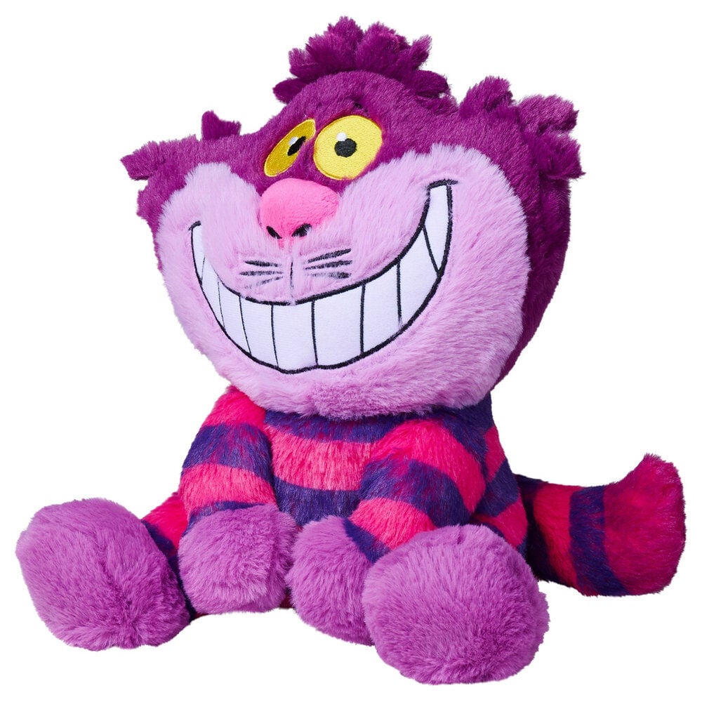 Outra vista do peluche Gato Cheshire Disney 25 cm