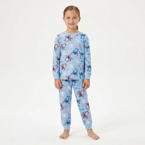 Pijama Stitch e Angel Disney azul — imagem 4