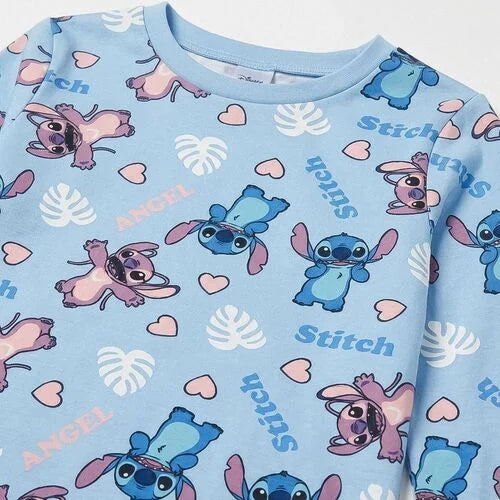 Pijama Stitch e Angel Disney azul — imagem 5