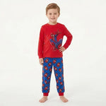 Pijama Spider-Man Marvel vermelho e azul — imagem 2