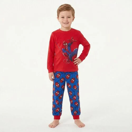 Pijama Spider-Man Marvel vermelho e azul — imagem 2