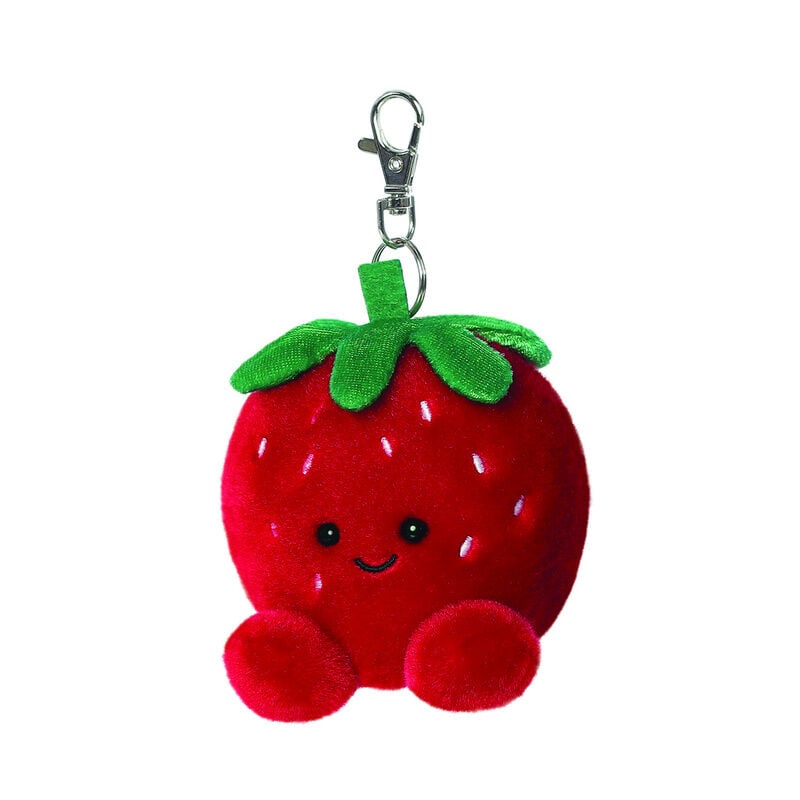 Porta-chaves Morango da coleção Palm Pals da Aurora