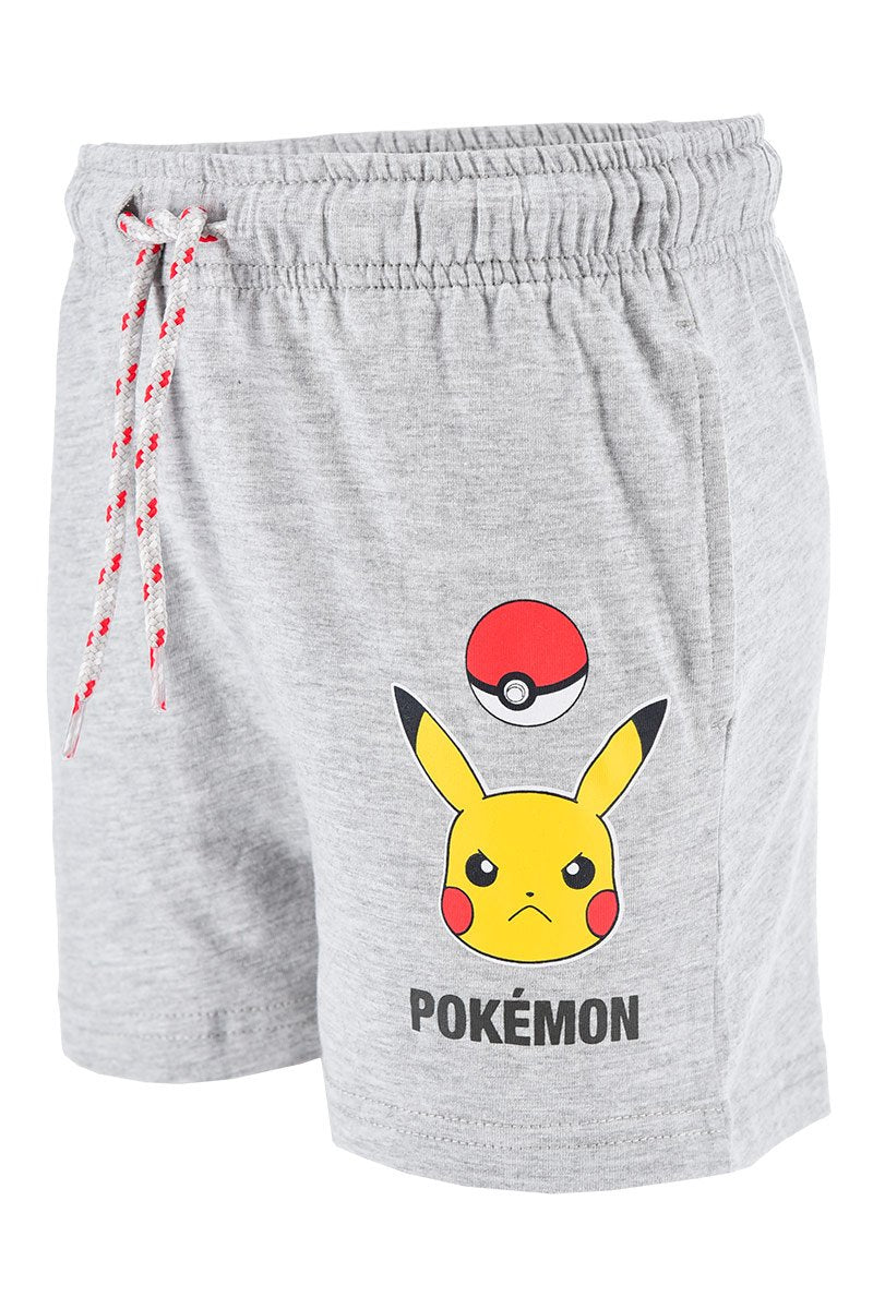 Conjunto Criança T-Shirt + Calção Pikachu