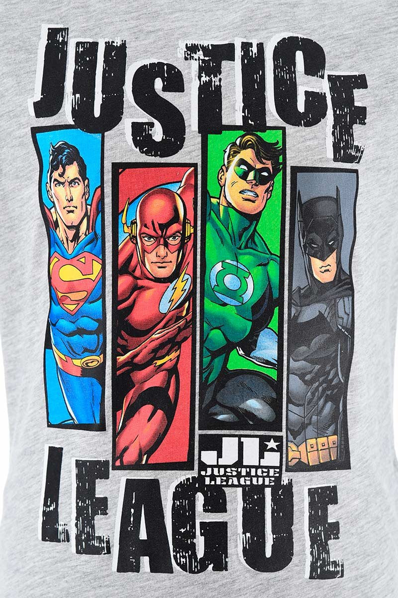 Conjunto Criança T-Shirt + Calção Justice League
